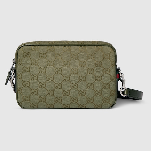 Sac à bandoulière en toile GG petit format
