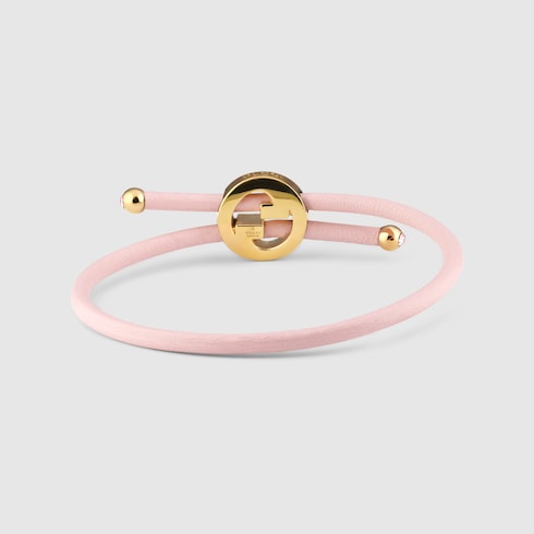 Bracciale con Incrocio GG Tondo smaltato
