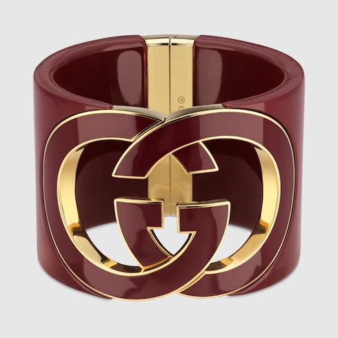 Bracelet manchette Gucci Interlocking