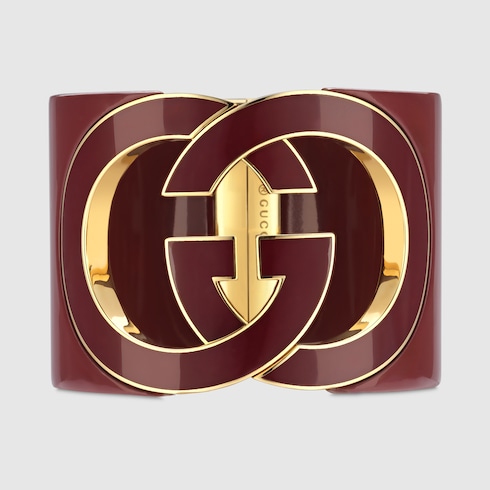 Gucci Interlocking cuff bracelet