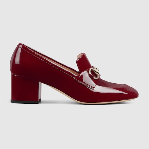 Escarpins-mocassins en cuir avec détail Mors pour femme
