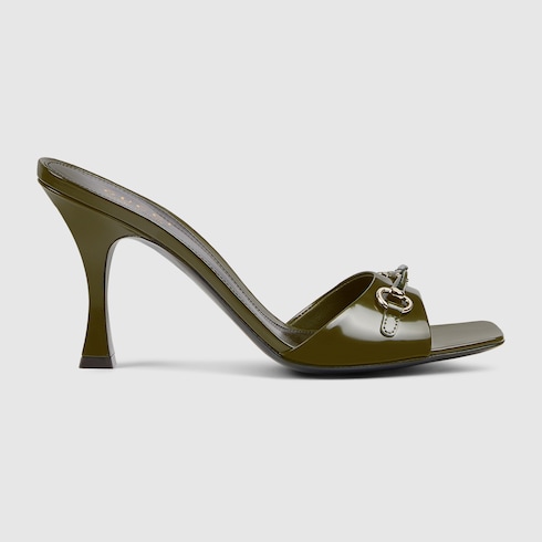 Women's slide sandal with Horsebit