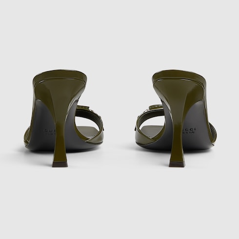 Women's slide sandal with Horsebit