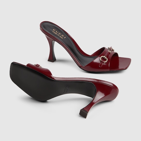 Women's slide sandal with Horsebit