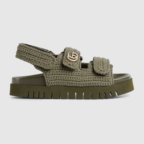 Women's sandal with Double G