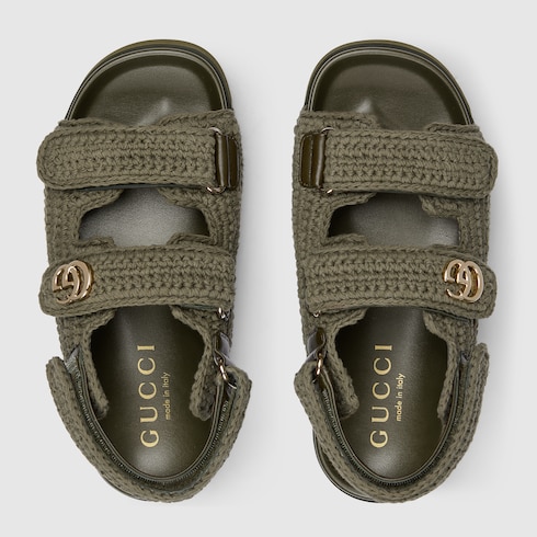 Women's sandal with Double G