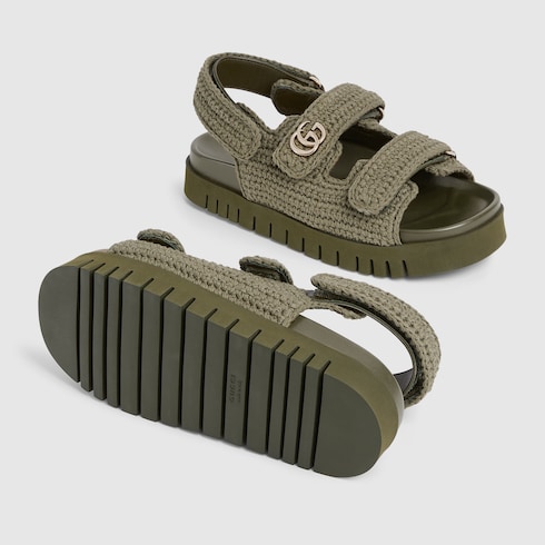 Women's sandal with Double G
