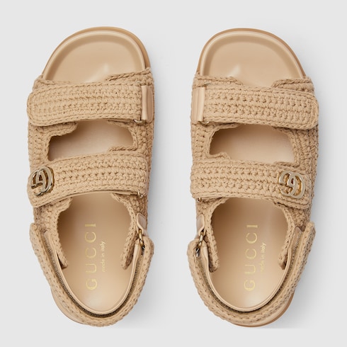 Sandalias con Doble G para mujer