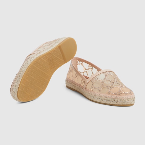 Women's crystal GG espadrille Detail 6