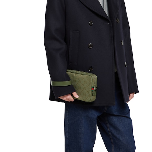 Sac à bandoulière en toile GG petit format