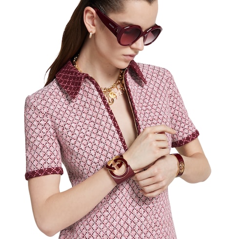 Gucci Interlocking cuff bracelet