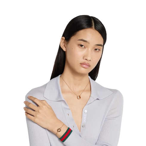 Collana Gucci Blondie con pendente e cristalli