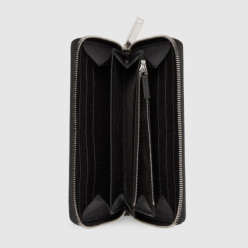 Zip around wallet with logo
