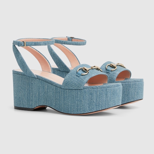 Women's Horsebit flatform sandal