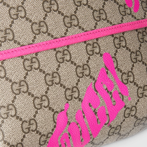 Large belt bag with print Detail 4
