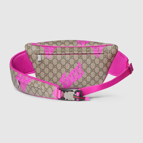 Large belt bag with print Detail 5