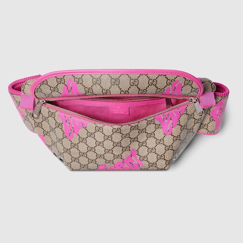 Large belt bag with print Detail 7