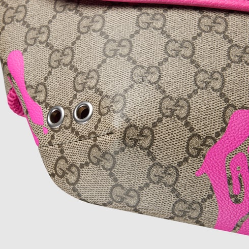 Large belt bag with print Detail 8
