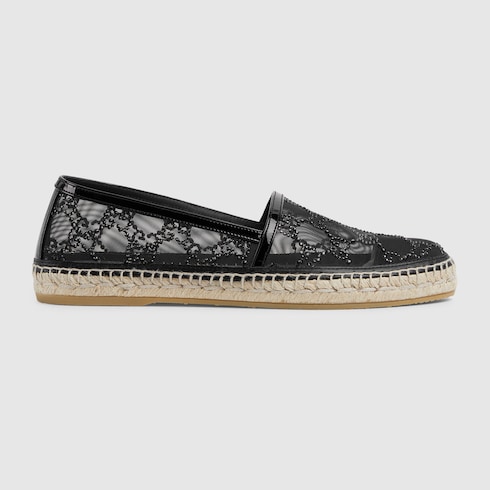 Women's crystal GG espadrille Detail 2