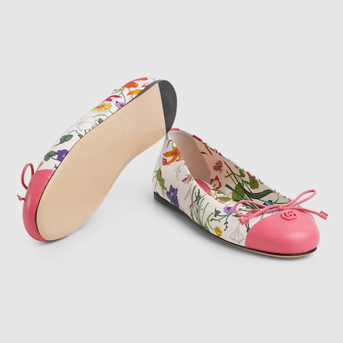 Women's printed ballet flat