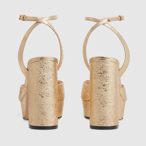 Women's Horsebit platform sandal