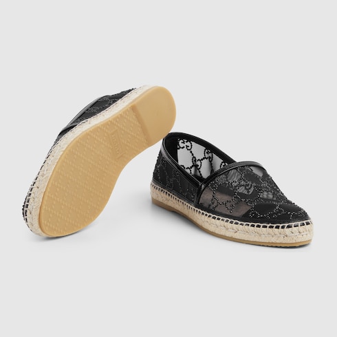 Women's crystal GG espadrille Detail 7