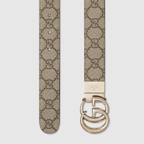Reversible GG Marmont wide belt