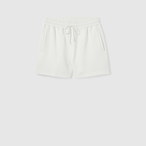 Embossed GG technical jersey shorts