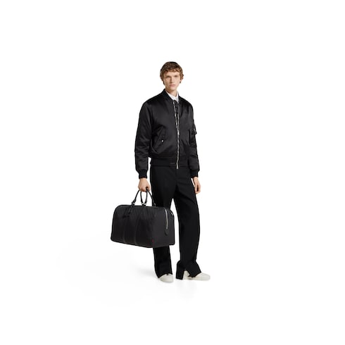 GG canvas large duffle bag 
