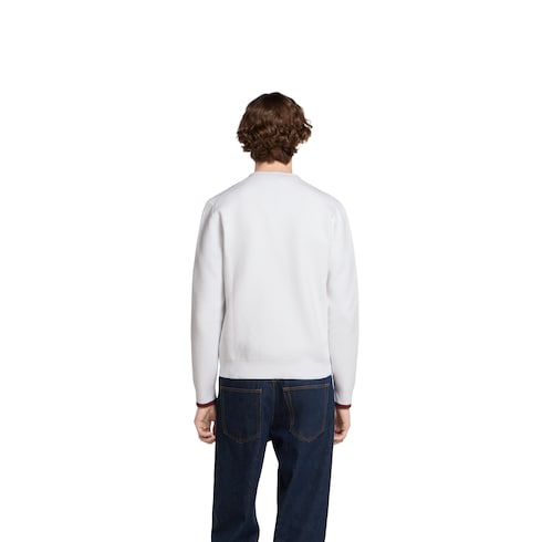 Cardigan aus Baumwoll-Piqué-Strick 