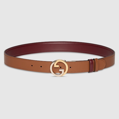 Cintura reversibile Gucci Blondie