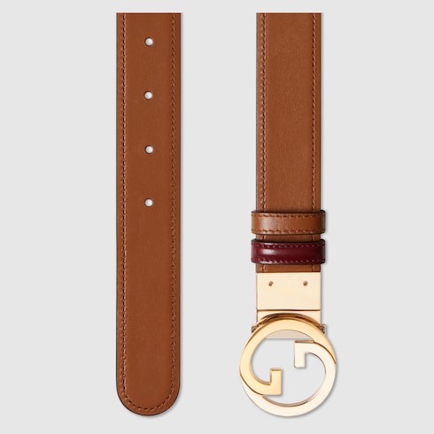Reversible Gucci Blondie belt