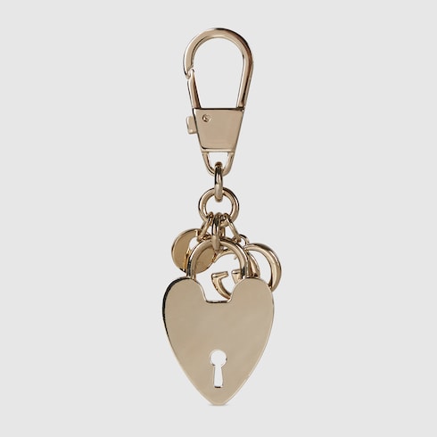 Heart-shaped keychain