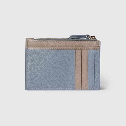 Bi-colour GG Marmont zip key pouch