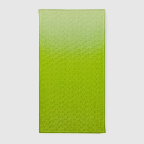 GG terrycloth beach towel