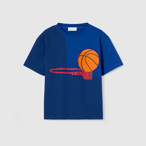 Children's cotton T-shirt with print