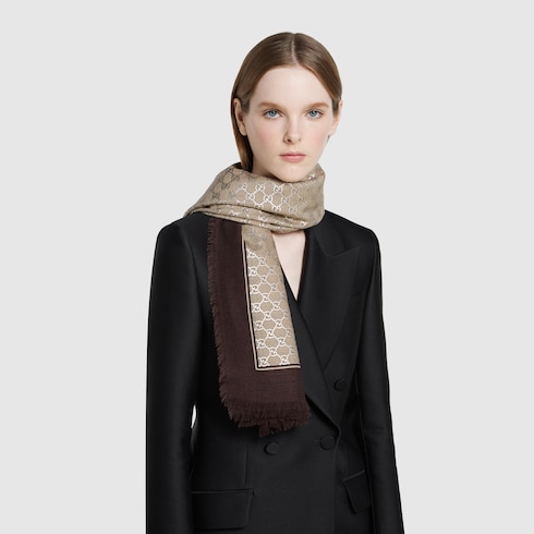 GG wool shawl