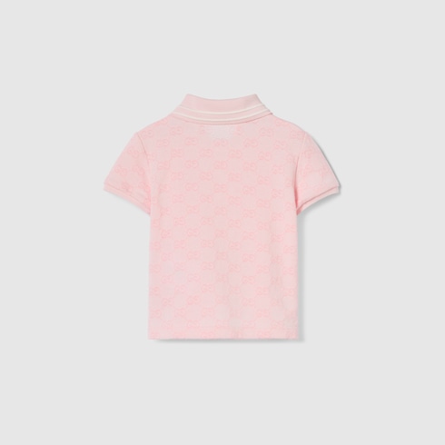 Baby GG cotton polo shirt