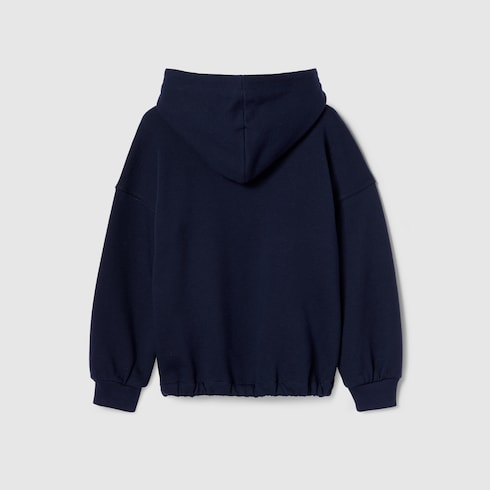 Children's cotton hooded sweatshirt