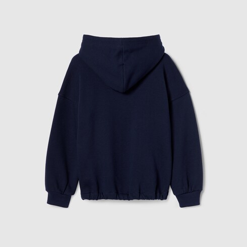 Sweatshirt à capuche pour enfant en coton