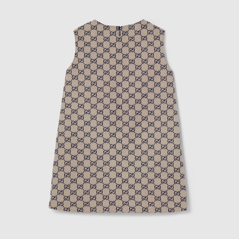 Children's GG canvas dress