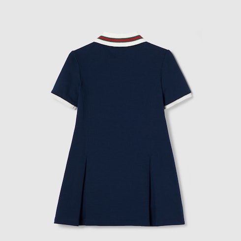 Children's cotton dress with Web