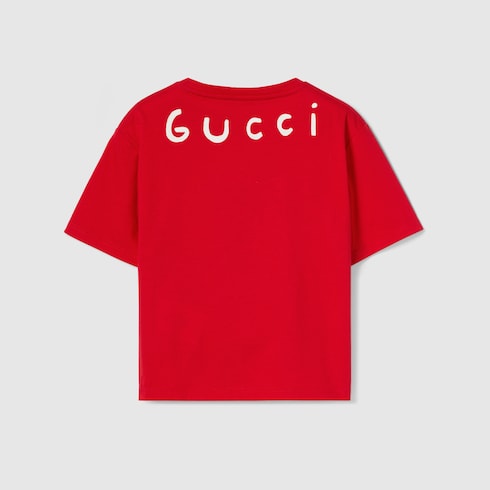 Children's cotton T-shirt with print
