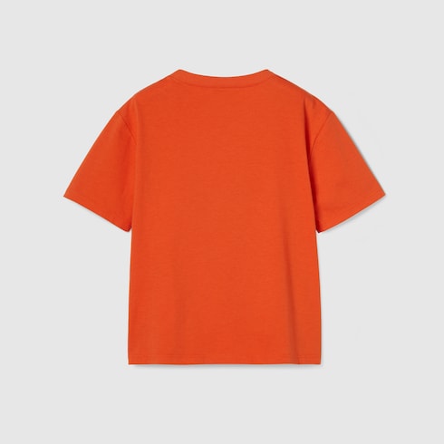 Camiseta infantil de algodón con estampado