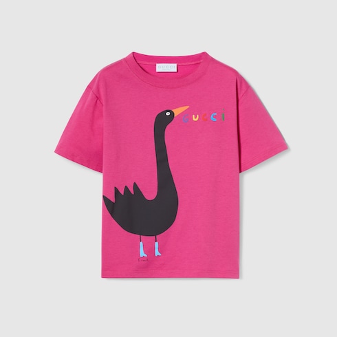 T-shirt pour enfant en coton avec imprimé