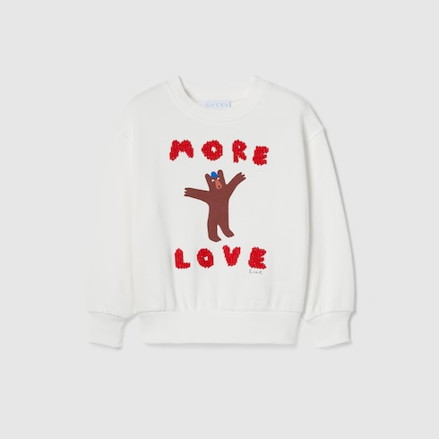 Children's cotton sweatshirt