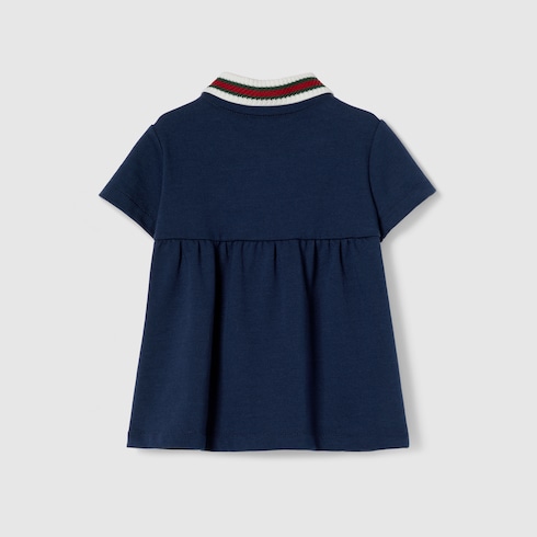 Baby cotton dress with Web
