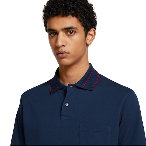 Cotton piquet polo shirt  Detail 5