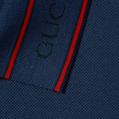 Cotton piquet polo shirt  Detail 6
