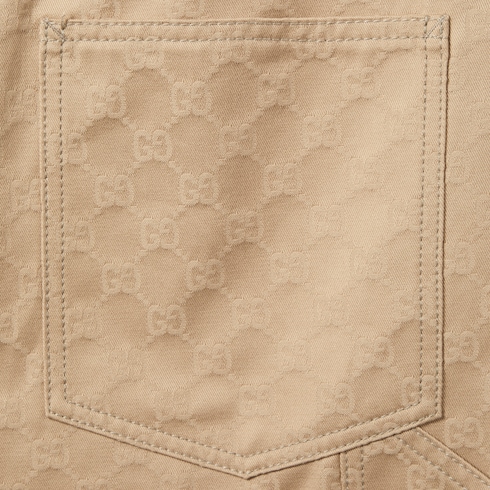 GG cotton gabardine pant